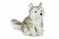Husky Huskie PlüSch-Hund PlüSchtier Stofftier Kuscheltier Neu H=26Cm, L=38Cm