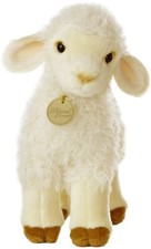 Aurora - Miyoni - 9.5" Lovely Lamb Realistic Stuffed Animal