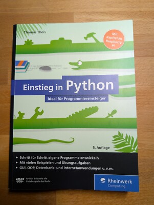 Einstieg in Python | Buch Programmieren Lernen Coding Anfänger Einsteiger
