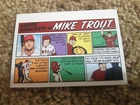 MIKE TROUT 2022 TOPPS HERITAGE CARD #73TC-1 LOS ANGELES  ANGELS (COMIC INSERT)