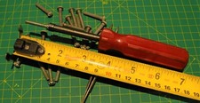 Vintage Electricians RS Radio Spares System Zero Security 24 Screws & Driver