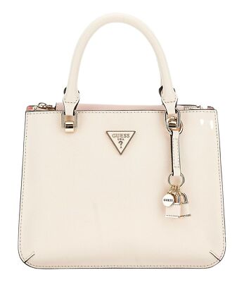 GUESS Ilia Girlfriend Satchel S Handtasche Umhängetasche Tasche Stone Multi rosa