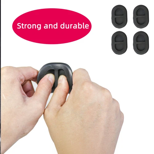 4PCS For Wrangler JK JL 2014+ Floor Pan Drain Rubber Plug Drain Hole Cover Black - Bild 7 von 12