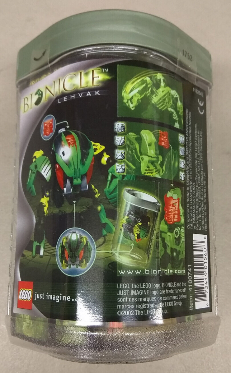 LEGO Bionicle 8564 Lehvak NEW! Green Swamp Bohrok of Acid Red - Main Image