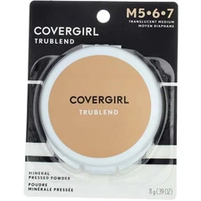 CoverGirl TruBlend Mineral Pressed Powder Translucent Medium M 5-6-7