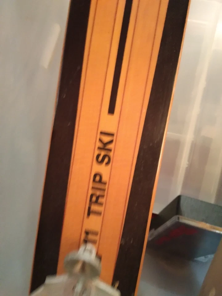 Vintage Lampinen Cross Country Skis. One Pair Is 74 Inches And Other 84 - Image 3 of 4