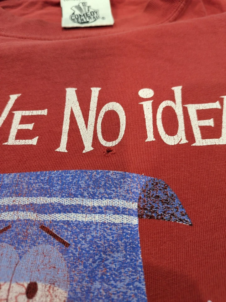 VIntage South Park Towelie T Shirt Red Comedy Central 2003 Y2K Medium Tee - Image 3 of 4