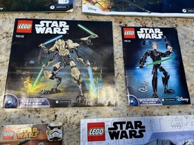 LEGO Star Wars Manuals Lot 11 30275 75/ -081 110 112 179 249 255 288 302 355 532