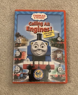 Thomas & Friends Calling All Engines DVD (2005, Gullone) *Tested, Working*