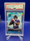 2018 Donruss Optic - Rated Rookie Lamar Jackson #167 Holo Prizm (RC) PSA 9