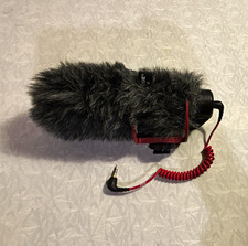 R DE VideoMic GO On-Camera Shotgun Mic 3.5mm TRS Hot Shoe w/ Deadcat