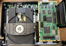 SEGA MEGA CD HAA-2910 console only CD sound no output