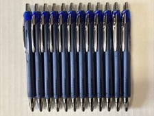 uniball Jetstream RT Ballpoint Pens, Fine Point (0.7mm), Blue, 12 Pack
