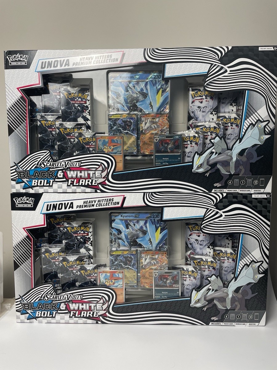 Pokemon Black & White Unova Heavy Hitters Premium Collection Lot Of 2  Sealed | eBay
