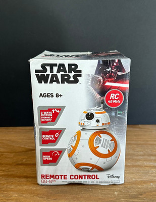 Disney Star Wars BB-8 RC Remote Control Droid 49MHz, open box