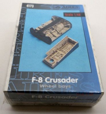Sealed Aires 1/48 F-8 Crusader Wheels Bays Resin Cast Kit ARS4173