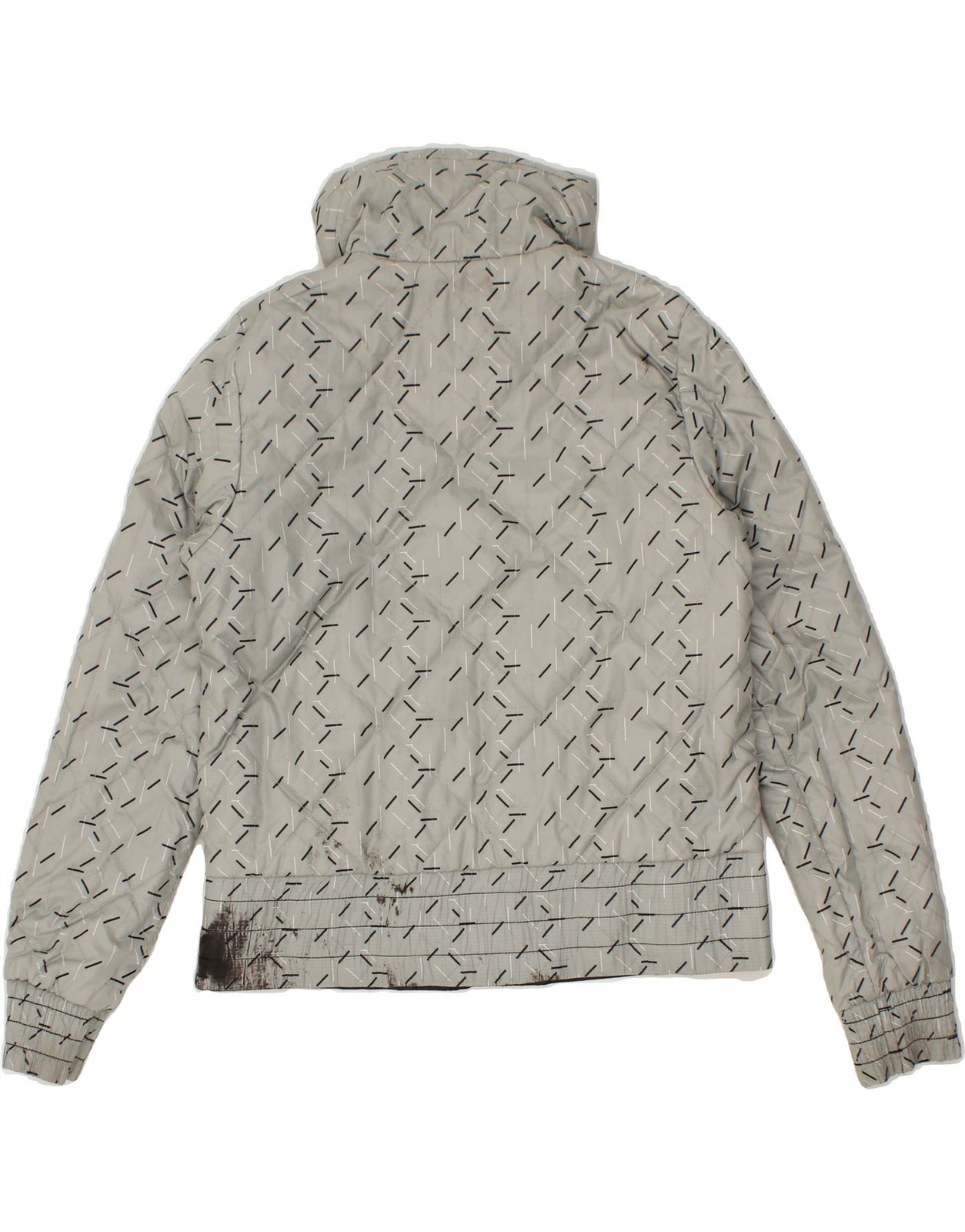 SACAI X NIKE NIKE Giacca Donna Reversibile UK 14 16 Large Nero Colorblock Nylon BR26