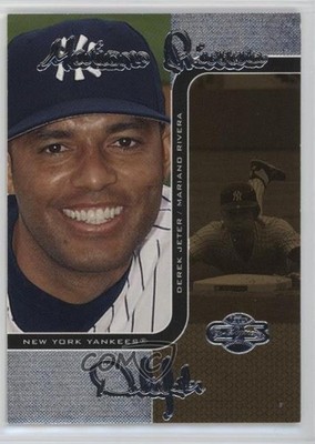 2006 Co-Signers Changing Faces Silver Gold 38/50 Derek Jeter Mariano Rivera 3kd