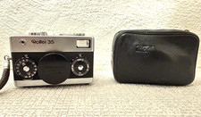 Rollei 35 - Silver 35mm Viewfinder Film Camera Case - Made In Germany 3162720