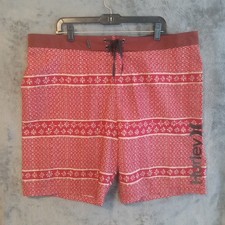 Mens Hurley Vibes Board Shorts Surf Swim Trunks Sz 40 Beach Pool Swimming BV7983
