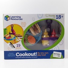 Learning Resources New Sprouts Cookout Pretend Play Food Toddler Kids Playset
