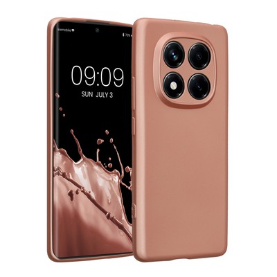 Handyhülle für Xiaomi Redmi Note 14 Pro 4G Silikon Case metallisch smartphone 