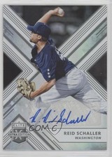 2018 Panini Elite Extra Edition Auto Reid Schaller #110 Auto m4h