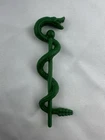 New ListingVintage MOTU King Hiss Green Snake Staff 1985 Mattel Weapon Accessory Part