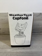 WeatherTech CupFone Universal Adjustable Cup Holder Car Mount for Cell Phones