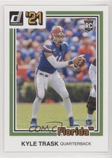 2021 Panini Chronicles Draft Picks Donruss Retro Orange Kyle Trask #39 0c2