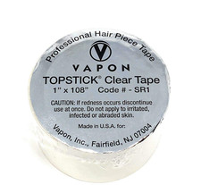 Double Sided Medical Grade Adhesive Tape Roll, 1 Inches X 108 Inches-Clear