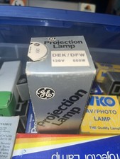 DEK DFW Projector Lamp Light Bulb 120v 500w, GE Sealed, Never Opened Best Price 