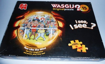JUMBO WASGIJ RUN LIKE THE WIND JIGSAW PUZZLE 1000 PIECE