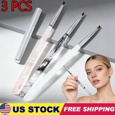 3 PCS Nail Art Design Dotting Painting Drawing Polish Brush Pen Tools Acrylic