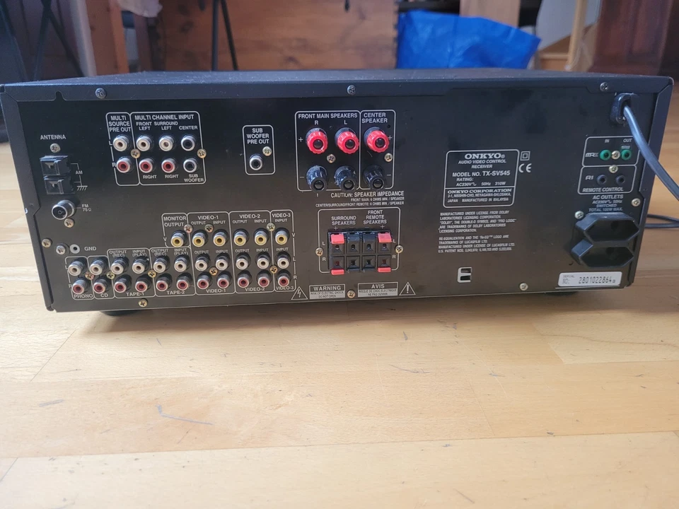 Onkyo Audio Video Control Receiver TX-SV545 - Bild 4 von 4