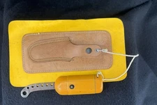 WWII U.S. Navy / Air Force Survival Raft Knife w/ Leather Sheath –Vintage