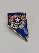 Nevada Travel Souvenir Lapel Pin Map Shape