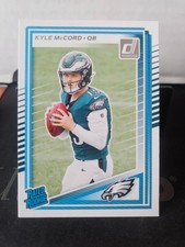 2025 Panini Donruss - Rated Rookie Kyle McCord #325 (RC) Eagles
