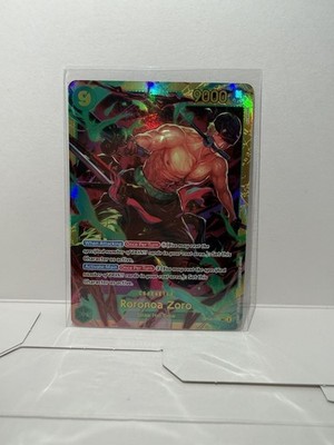 Roronoa Zoro OP06-118 Secret Rare Wings of the Captain One Piece Card English | eBay Roronoa Zoro OP06-118 Secret Rare Wings of the Captain One Piece Card English | eBay