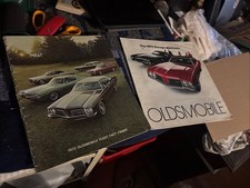 The 1970 & 1972 Oldsmobile Dealership Showroom Brochure