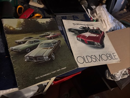 The 1970 & 1972 Oldsmobile Dealership Showroom Brochure