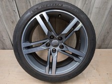 17-20 OEM AUDI A4 S4 Aluminum Wheel Rim 18x8 ET40 5 Double Spoke