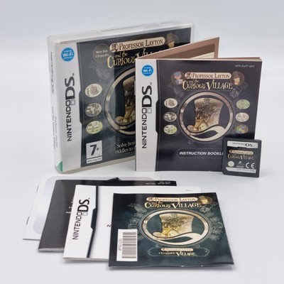 Professor Layton Nintendo DS Spiel OVP & komplett Curious Village Puzzlespiel