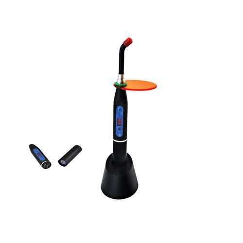 Dental 5W Wireless Cordless LED Curing Light Lamp BLACK 100V-240V