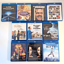 Lot 10 Blu-ray Movies-Dunkirk-Shining-Harry Sally-1408-Mitty-Stranger Fiction et