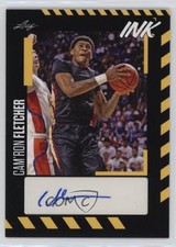2023-24 Leaf Ink Gold Cam’Ron Fletcher Cam'ron Fletcher #BA-CRF Auto 02l5