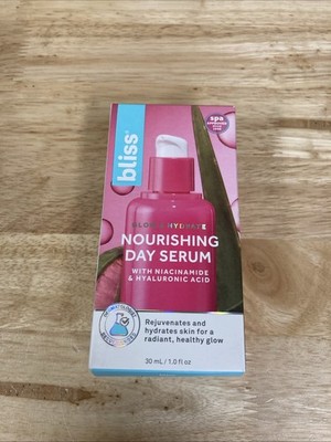Bliss Nourishing Day Serum With Niacinamide & Hyaluronic Acid ~ 1 FL OZ New