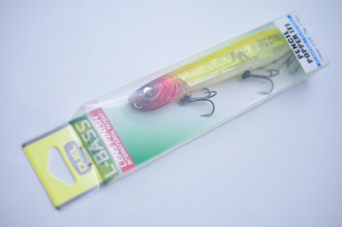 Duel L-Bass Pencil Popper 110F Topwater 1/2oz Holographic Clown Never Used