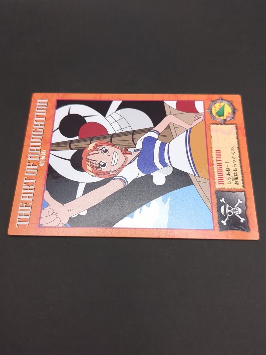 Nami #49 One Piece Carddass Masters Card 2000 Bandai Japanese TCG
