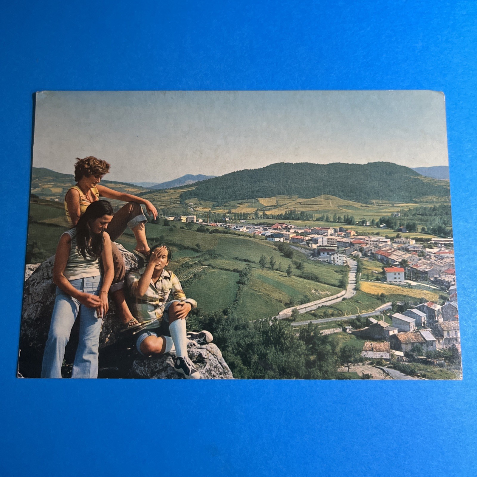 CASTEL DI SANGRO STAZIONE CLIMATICA PANORAMA - POSTCARD CARTOLINA COLLEZIONE
